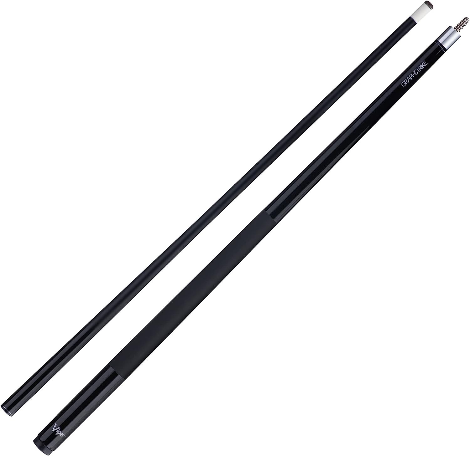 58" Matt Black Carbon Fibre Pool Cue
