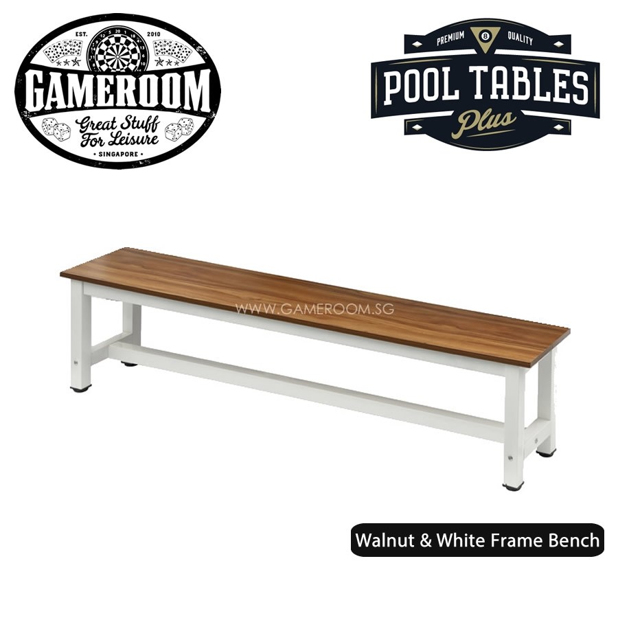 6ft Fusion Bench (White Frame)