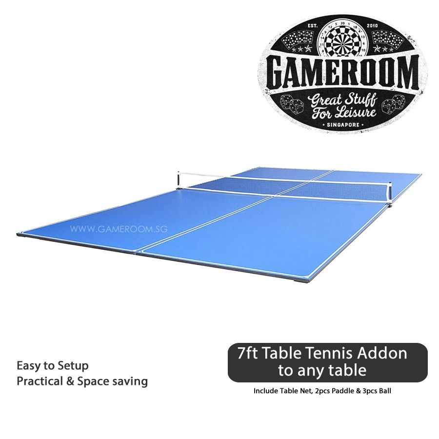 7ft Table Tennis Addon Top