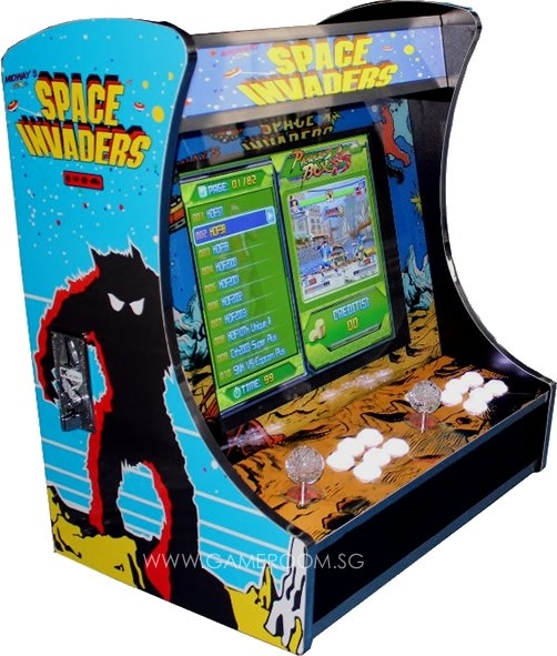 Bartop Mini Arcade Machine (Space Invader Design) 3300 games in 1