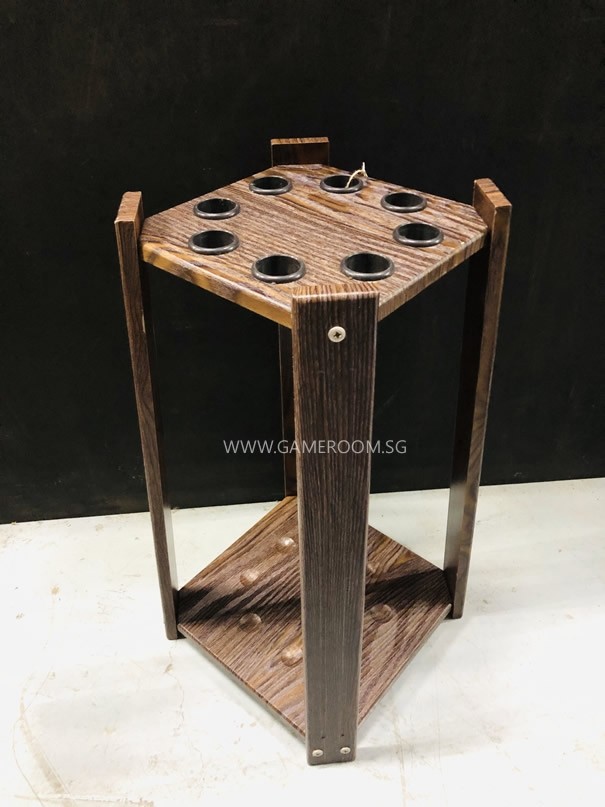 8 Hole Cue Stick Standing Rack