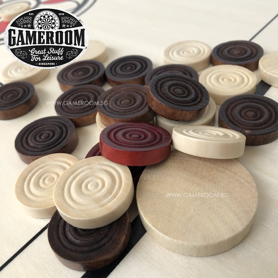 Basic Carrom Playing Seed & Striker Set
