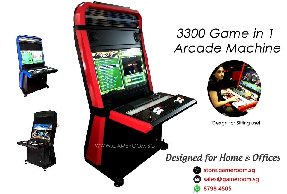 Velix Arcade Machine (Pre order) 3300 Games in 1