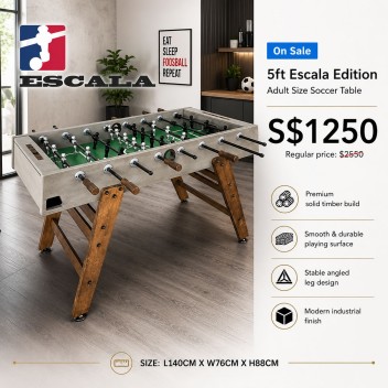 5ft Escala Soccer Table