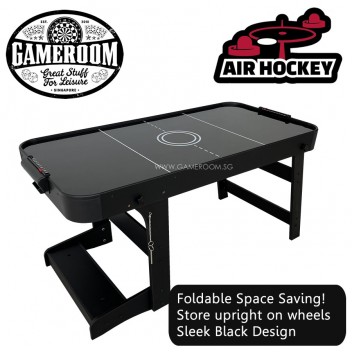 5ft Foldable Air Hockey with Wheels