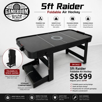 5ft Foldable Air Hockey 