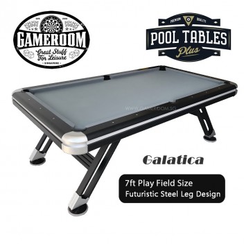 7ft Galattica Pool Table with 7ft Table Tennis Top