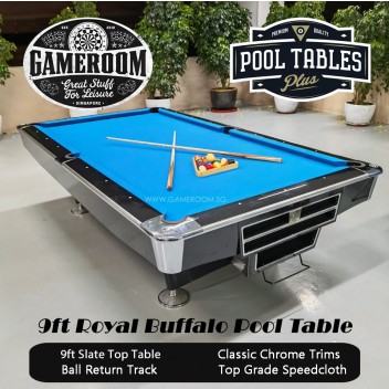9ft Royal Buffalo Pool Table