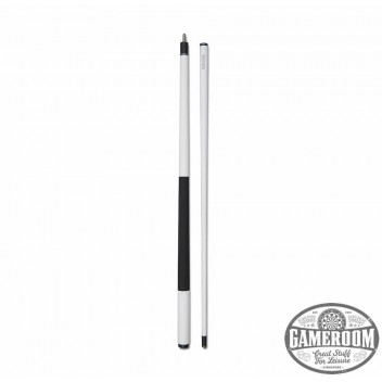 58" Matt White Carbon Fibre Pool Cue