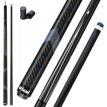 58" 'Crical Bare Carbon Fiber Pool Cue Stick
